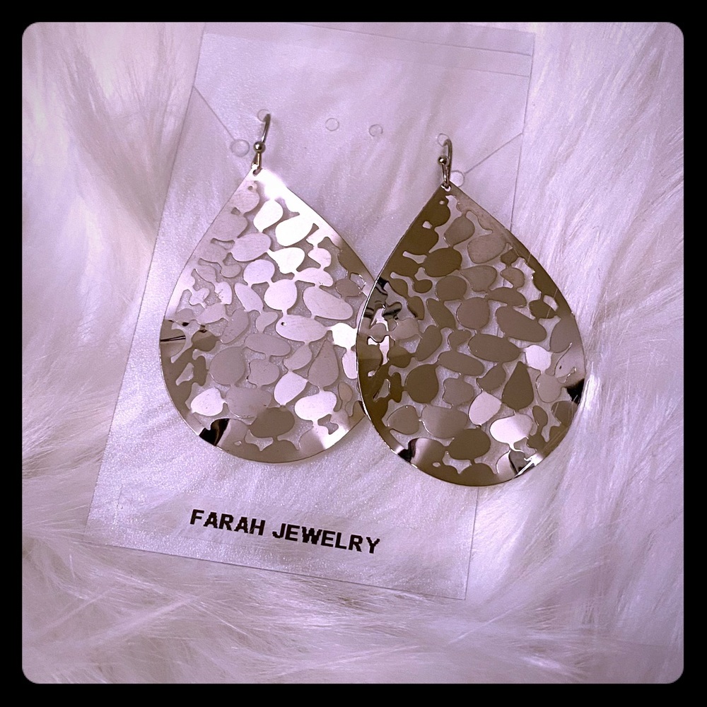 Farah Jewelry Silver Earrings